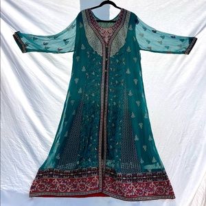 Long authentic Indian dress